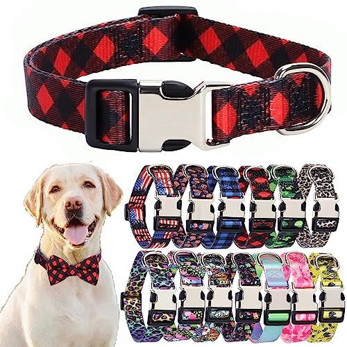 Hundehalsband, Nylon, langlebig, verstellbar, niedlich, weich, ausgefallen, für große Mädchen, Jungen, Haustiere, Katzen, Kätzchen, Weihnachten, Größe S, Rot Hundehalsband, Nylon, langlebig, verstellbar, niedlich, weich, ausgefallen, für große Mädchen, Jungen, Haustiere, Katzen, Kätzchen, Weihnachten, Größe S, Rot von Hotlion