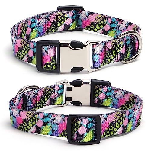 Hundehalsband aus Nylon, Tarnmuster, langlebig, verstellbar, niedlich, weich, für große Mädchen, Jungen, Haustiere, Katzen, Kätzchen, Mehrfarbig, Größe M Hundehalsband aus Nylon, Tarnmuster, langlebig, verstellbar, niedlich, weich, für große Mädchen, Jungen, Haustiere, Katzen, Kätzchen, Mehrfarbig, Größe M von Hotlion