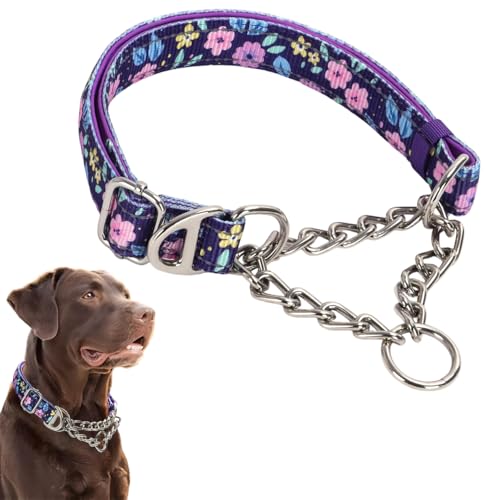 Martingale-Halsband für Hunde, reflektierendes Nylon, verstellbar, strapazierfähig, Martingal-Halsband für das Training von mittelgroßen und großen Rassen Martingale-Halsband für Hunde, reflektierendes Nylon, verstellbar, strapazierfähig, Martingal-Halsband für das Training von mittelgroßen und großen Rassen von Hotlion