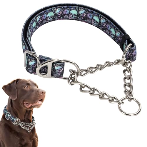Martingale-Halsband für Hunde, reflektierendes Nylon, verstellbar, strapazierfähig, Martingal-Halsband für das Training von mittelgroßen und großen Rassen Martingale-Halsband für Hunde, reflektierendes Nylon, verstellbar, strapazierfähig, Martingal-Halsband für das Training von mittelgroßen und großen Rassen von Hotlion