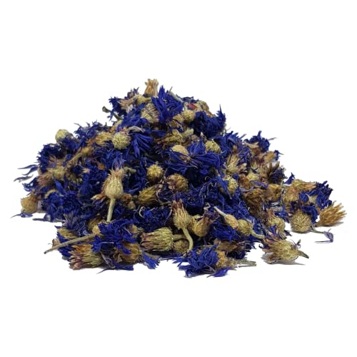 Hotte Maxe Kornblumenblüten mit Kelch, getrocknet, blau, ganz, 1kg von Hotte Maxe