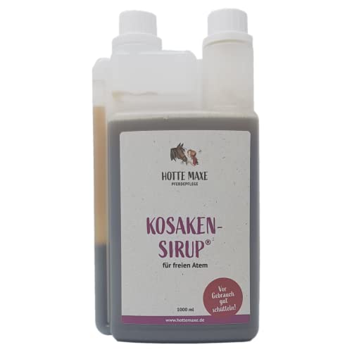 Hotte Maxe Kosaken Sirup® in Dosierflasche für Pferde - 1l von Hotte Maxe