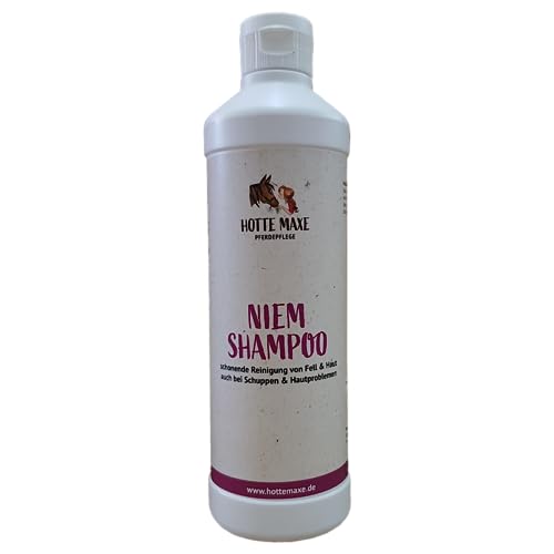 Hotte Maxe Niem Shampoo für Pferde für eine gründliche Reinigung von Fell und Haut, 500ml von Hotte Maxe