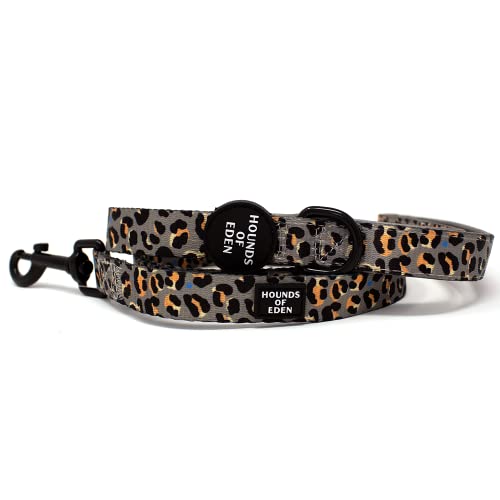 Hundeleine, Stahl, Leopardenmuster, Khaki/Grau Hundeleine, Stahl, Leopardenmuster, Khaki/Grau von Hounds of Eden