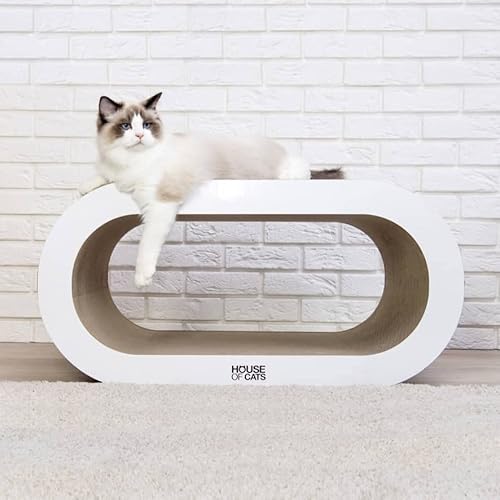 House of Cats - Kratzbaum für Katzen - Katzenkratzbaum - Katzenkratzbaum für Spiel und Entspannung der Katze - langlebige und robuste Materialien - Erholung für Katze - Bench - 42cm x 84cm x 42cm House of Cats - Kratzbaum für Katzen - Katzenkratzbaum - Katzenkratzbaum für Spiel und Entspannung der Katze - langlebige und robuste Materialien - Erholung für Katze - Bench - 42cm x 84cm x 42cm von House of Cats