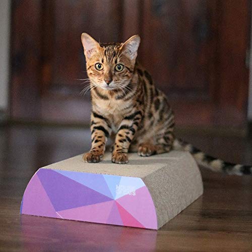 House of Cats - Kratzbaum für Katzen - Katzenkratzbaum - Katzenkratzbaum für Spiel und Entspannung der Katze - langlebige und robuste Materialien - Erholung für Katze - Flat - Dreieck - 25x42x9cm House of Cats - Kratzbaum für Katzen - Katzenkratzbaum - Katzenkratzbaum für Spiel und Entspannung der Katze - langlebige und robuste Materialien - Erholung für Katze - Flat - Dreieck - 25x42x9cm von House of Cats