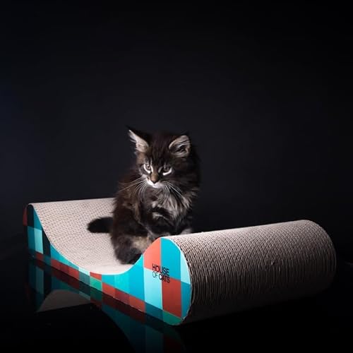 House of Cats - Kratzbaum für Katzen - Katzenkratzbaum - Katzenkratzbaum für Spiel und Entspannung der Katze - langlebige und robuste Materialien - Erholung für Katze - Sofa - Würfel - 68x27x12cm House of Cats - Kratzbaum für Katzen - Katzenkratzbaum - Katzenkratzbaum für Spiel und Entspannung der Katze - langlebige und robuste Materialien - Erholung für Katze - Sofa - Würfel - 68x27x12cm von House of Cats