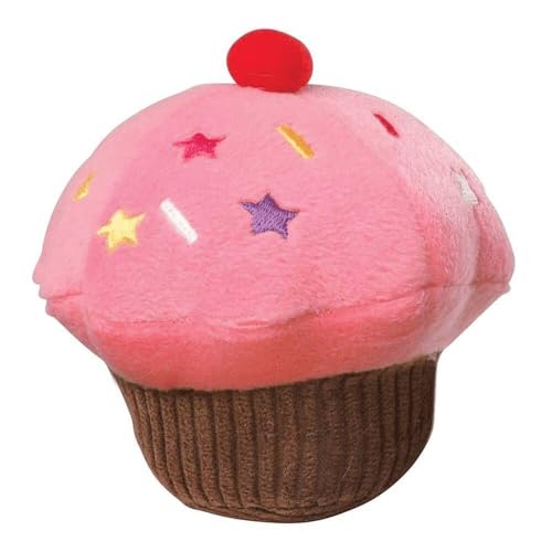 House of Paws Hundespielzeug Cupcake/Törtchen, mit Vanille-Duft, Rosa von House of Paws