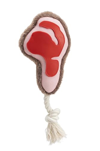 House of Paws Chop on Rope Hundespielzeug – Plüsch mit TPR-Gummi und Quietscher House of Paws Chop on Rope Hundespielzeug – Plüsch mit TPR-Gummi und Quietscher von House of Paws