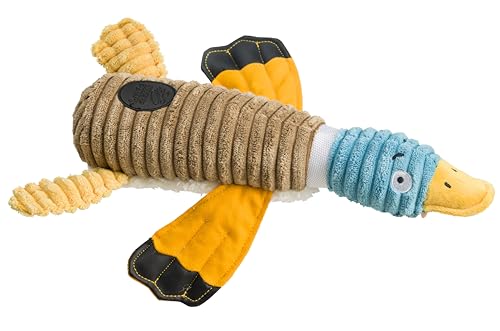 House of Paws Duck Jumbo Cord Hundespielzeug – weicher Plüsch mit Quietscher House of Paws Duck Jumbo Cord Hundespielzeug – weicher Plüsch mit Quietscher von House of Paws
