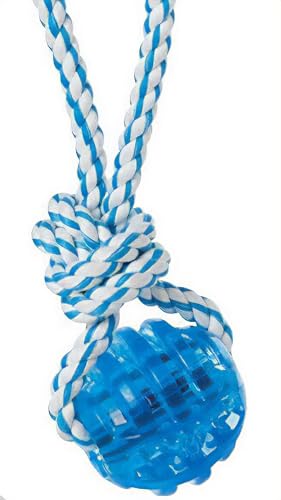 House of Paws Kauspielzeug aus Gummi und Seil, für alle Rassen, Blau House of Paws Kauspielzeug aus Gummi und Seil, für alle Rassen, Blau von House of Paws
