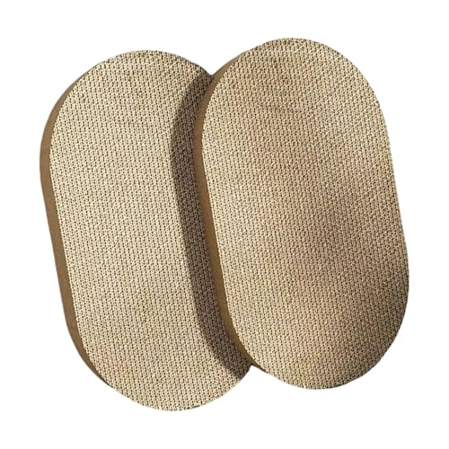 2 Stück Ersatz-Pads für Katzenkratzer, interaktives Spielzeug für Kätzchen, Wohnzimmer-Zubehör, groß von HouseVibe