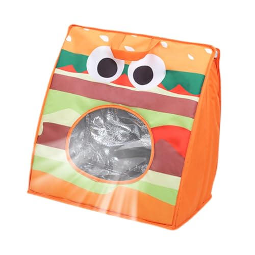 Haustier-Kühlhaus, Lounge-Bett, vielseitiges Versteck für den Sommer, isolierendes Zubehör, Höhle für Kleintiere, Innenkatzen, Orange Haustier-Kühlhaus, Lounge-Bett, vielseitiges Versteck für den Sommer, isolierendes Zubehör, Höhle für Kleintiere, Innenkatzen, Orange von HouseVibe