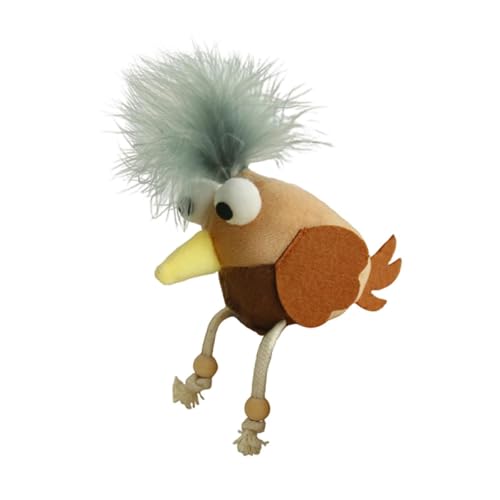 HouseVibe Zwitscherndes Vogel-Katzenspielzeug mit Quietscher-Sound, interaktives Kätzchen-Spielzeug für Selbstspiel, Übung, Schlagen, Werfen, Kauen, Aktivität, mehrfarbig HouseVibe Zwitscherndes Vogel-Katzenspielzeug mit Quietscher-Sound, interaktives Kätzchen-Spielzeug für Selbstspiel, Übung, Schlagen, Werfen, Kauen, Aktivität, mehrfarbig von HouseVibe