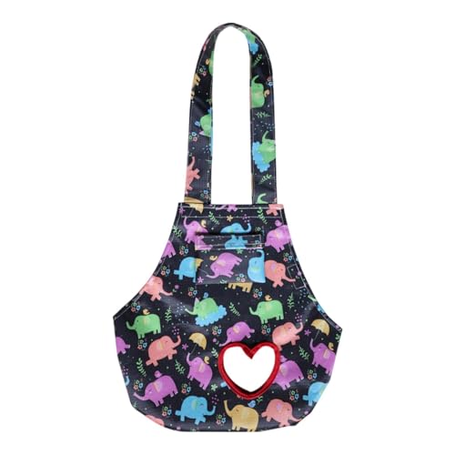 Hühnerhalter-Tasche, atmungsaktiv, leicht, Oxford-Stoff, Geflügel-Transporttasche, 35,6 x 63,5 cm, Elefant von HouseVibe