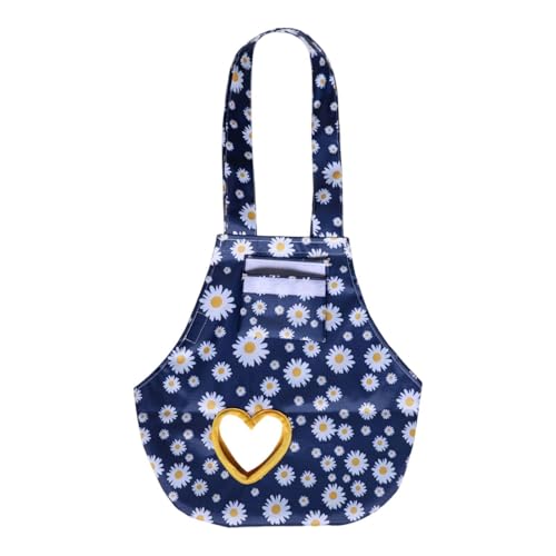 Hühnerhalter-Tasche, atmungsaktiv, leicht, Oxford-Stoff, Geflügel-Transporttasche, 35,6 x 63,5 cm, Gänseblümchen von HouseVibe