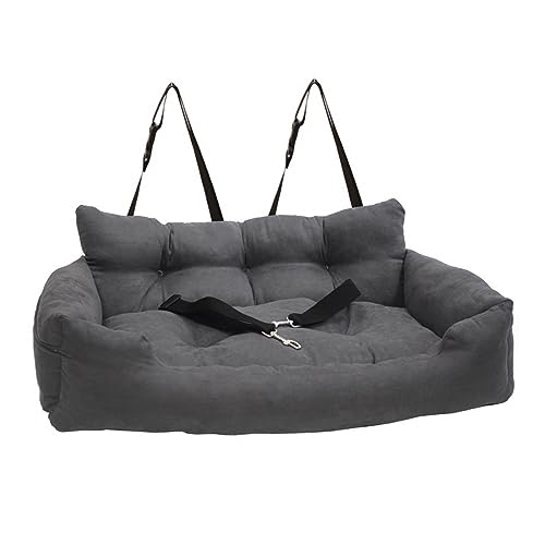 Hunde-Sitzerhöhung für den Rücksitz, rutschfest, für Kätzchen, Katzen, mittelgroße und große Hunde, Welpen, 88,9 x 43,2 x 27,9 cm von HouseVibe