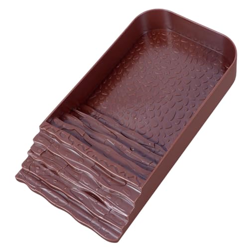 Reptilien-Wassernapf für Schildkröte, zum Baden, Pool, Aquarium, Ornament für Schildkröte, Skorpion, Chamäleon, 27 x 14 cm von HouseVibe