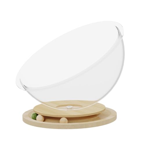 Space Capsule Katzenbett für den Innenbereich, Katzen, kleine Haustiere, Spielzeug, alle Jahreszeiten, einfache Reinigung, Haustierbedarf, transparentes Katzenhaus für Kätzchen, Größe XL Space Capsule Katzenbett für den Innenbereich, Katzen, kleine Haustiere, Spielzeug, alle Jahreszeiten, einfache Reinigung, Haustierbedarf, transparentes Katzenhaus für Kätzchen, Größe XL von HouseVibe