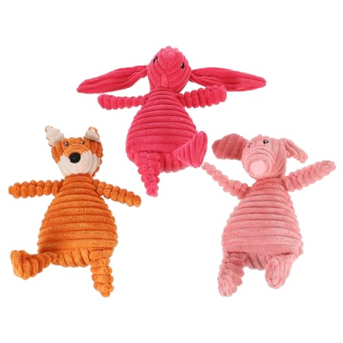 Housoutil 3er-Pack Hundekauspielzeug Plüsch-molarenspielzeug mit Sound für Haustier-molarenschnuller Haustierspielzeug Hundeplüschspielzeug Housoutil 3er-Pack Hundekauspielzeug Plüsch-molarenspielzeug mit Sound für Haustier-molarenschnuller Haustierspielzeug Hundeplüschspielzeug von Housoutil