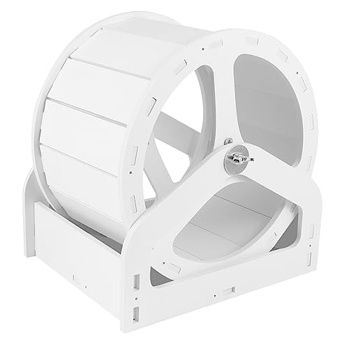 Housoutil 21cm Hamsterkäfig Laufrad Heimtierbedarf Hamsterträger Spielzeug Für Hamster von Housoutil