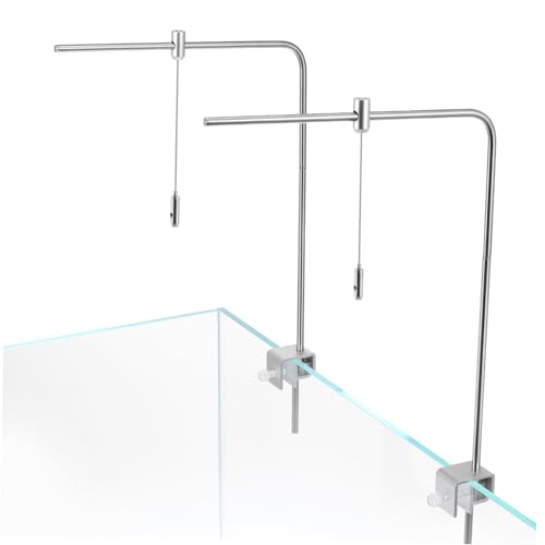 Housoutil 1 Satz Aufhänger Für Fischbecken Aquariumhalterung Aquariumversorgung Ständerhalter Für Aquarium-tropfenlicht Langlebiges Gestell Aquarienständer Aluminiumlegierung Leuchter Lampen von Housoutil
