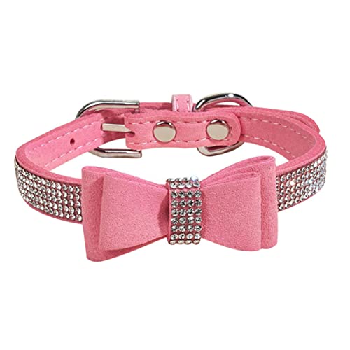Housoutil 1 Set Strass Hundehalsband Bowknot Diamant Halsband Großes Hundehalsband Für Haustier Housoutil 1 Set Strass Hundehalsband Bowknot Diamant Halsband Großes Hundehalsband Für Haustier von Housoutil