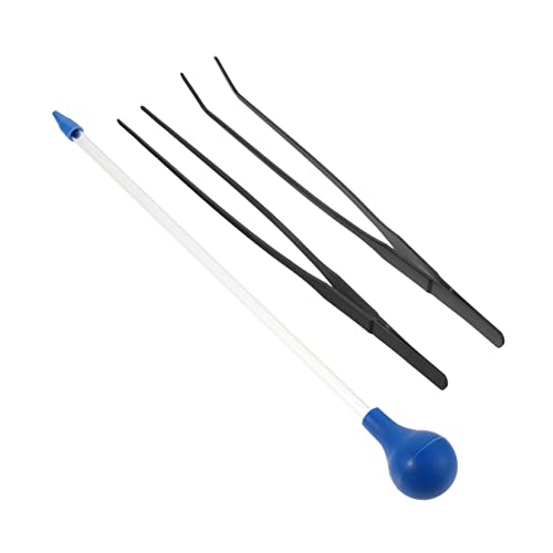 Housoutil Aquarium Feeder Reinigung Set Gerade Biegung Pinzette Nicht-für Tank Wartung Housoutil Aquarium Feeder Reinigung Set Gerade Biegung Pinzette Nicht-für Tank Wartung von Housoutil