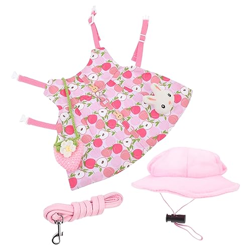 Housoutil 1 Satz Hasenkleidung hasenmüzte hasenmützen Outfits für Hasen Bunte Kleider Leine Kaninchendekorationskleidung dekorative Kaninchenkleidung Meerschweinchen Gürtel Baby-Kaninchen Housoutil 1 Satz Hasenkleidung hasenmüzte hasenmützen Outfits für Hasen Bunte Kleider Leine Kaninchendekorationskleidung dekorative Kaninchenkleidung Meerschweinchen Gürtel Baby-Kaninchen von Housoutil