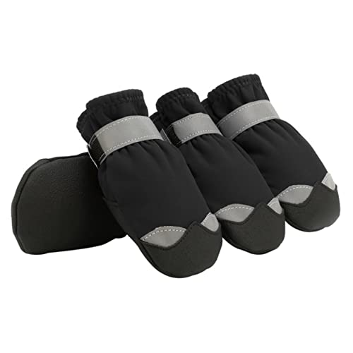Housoutil 1 Set Haustierstiefel – Schneestiefel Für Hunde – Ersatz Für Alte/kaputte Hundestiefel – Winddicht & Waschbar Housoutil 1 Set Haustierstiefel – Schneestiefel Für Hunde – Ersatz Für Alte/kaputte Hundestiefel – Winddicht & Waschbar von Housoutil
