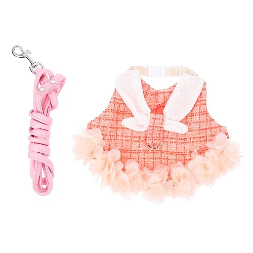 Housoutil 1 Satz Kleidung Für Haustierkaninchen Kaninchengeschirr Hasenleine Haustierhäschen Liefert Frettchen-Outfits Leine Für Kaninchen Meerschweinchen Kleines Haustier Baumwolle Housoutil 1 Satz Kleidung Für Haustierkaninchen Kaninchengeschirr Hasenleine Haustierhäschen Liefert Frettchen-Outfits Leine Für Kaninchen Meerschweinchen Kleines Haustier Baumwolle von Housoutil