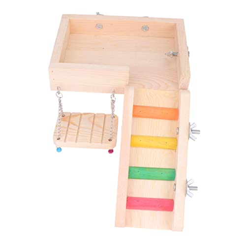 Housoutil 1 Satz Kletterspielzeug für Hamster Spielzeug für kleine Tiere Spielzeuge Schaukelspielzeug Papagei Kauspielzeug für Papageien Klettern Käfig dreiteiliger Anzug die Schaukel Bambus Housoutil 1 Satz Kletterspielzeug für Hamster Spielzeug für kleine Tiere Spielzeuge Schaukelspielzeug Papagei Kauspielzeug für Papageien Klettern Käfig dreiteiliger Anzug die Schaukel Bambus von Housoutil