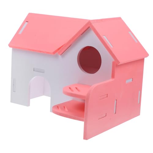 Housoutil 1 Satz Meerschweinchenheim Hamsterkäfig Rattenhaus Meerschweinchen Versteck Hamsterhäuser Holz Vogelhaus Mäusekäfig Schlafkabine Für Meerschweinchen Hütte Hölzern Chinchilla PVC Housoutil 1 Satz Meerschweinchenheim Hamsterkäfig Rattenhaus Meerschweinchen Versteck Hamsterhäuser Holz Vogelhaus Mäusekäfig Schlafkabine Für Meerschweinchen Hütte Hölzern Chinchilla PVC von Housoutil