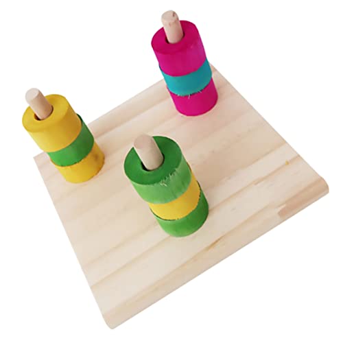 Housoutil 1 Satz Papageienring Spielzeug Spielzeuge Vögel Spielen Spielzeug Papageienspielzeug Papagei Lernspielzeug Hölzern Puzzle Käfig Housoutil 1 Satz Papageienring Spielzeug Spielzeuge Vögel Spielen Spielzeug Papageienspielzeug Papagei Lernspielzeug Hölzern Puzzle Käfig von Housoutil