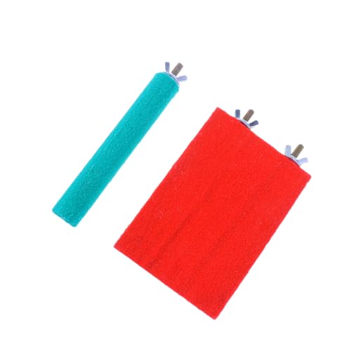 Housoutil Vogelspielplatz 2-in-1 Grind Stick Sprungbrett Papagei Spielzeug Naturholz Käfig Zubehör Kleintier Spielzeug Housoutil Vogelspielplatz 2-in-1 Grind Stick Sprungbrett Papagei Spielzeug Naturholz Käfig Zubehör Kleintier Spielzeug von Housoutil