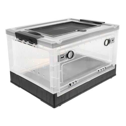Housoutil Kunststoff-haustierkäfig 1 Set Für Hamster Kleintierkäfig Zuchtbox Sicherer Hafen Zum Spielen Und Ausruhen Schwarz Housoutil Kunststoff-haustierkäfig 1 Set Für Hamster Kleintierkäfig Zuchtbox Sicherer Hafen Zum Spielen Und Ausruhen Schwarz von Housoutil