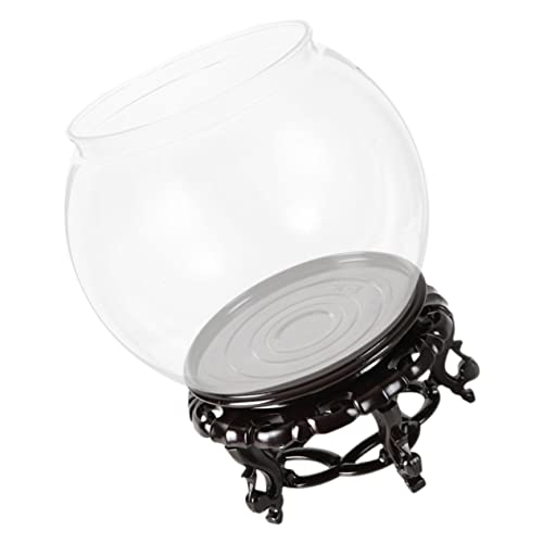 Housoutil Schildkrötenbecken Für Den Schreibtisch Rundes Aquarium Mit Sockel Aquarium Für Das Büro Hydrokulturvase Dekorativer Pflanzenständer Housoutil Schildkrötenbecken Für Den Schreibtisch Rundes Aquarium Mit Sockel Aquarium Für Das Büro Hydrokulturvase Dekorativer Pflanzenständer von Housoutil