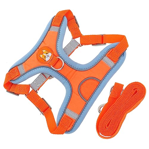 Housoutil Hunde- Und Leinen-Set Hundetraining Kleiner Hund Outdoor-hundebedarf Leichte Weste Housoutil Hunde- Und Leinen-Set Hundetraining Kleiner Hund Outdoor-hundebedarf Leichte Weste von Housoutil