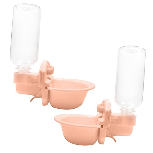 Housoutil 1 Satz Haustier-Hängeschüssel-hängender Wasser-Brunnen hängender Trinkspender Hund einwegrasierer Wasserspender für Haustiere Speisewasser Trinkbrunnen Käfig Rosa Housoutil 1 Satz Haustier-Hängeschüssel-hängender Wasser-Brunnen hängender Trinkspender Hund einwegrasierer Wasserspender für Haustiere Speisewasser Trinkbrunnen Käfig Rosa von Housoutil