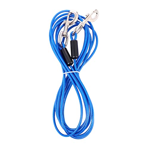 Housoutil 1 Stück Drahtbinder Hundeleine Einziehbare Hundeleine Hundeleine Hundepflock Hundepflock Und Kabel Hundeleine Trolley Hundetrainingsleine Campingausrüstung Doppelkopf Housoutil 1 Stück Drahtbinder Hundeleine Einziehbare Hundeleine Hundeleine Hundepflock Hundepflock Und Kabel Hundeleine Trolley Hundetrainingsleine Campingausrüstung Doppelkopf von Housoutil
