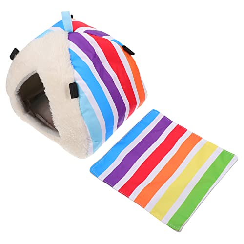Housoutil 1pc Meerschweinchen Decke Warme Baumwolle Nest Bett Für Hamster Ratten Haustier Bett Pet Rest Bett Hamster Liefert von Housoutil
