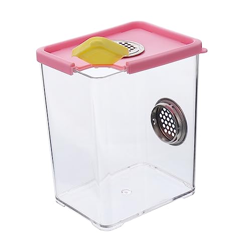 Housoutil Futterbox Für Insekten Und Reptilien Wärmelampe Zuchttank Aus Acryl Einfach Zu Verwenden Und Zu Zerlegen Farbe von Housoutil