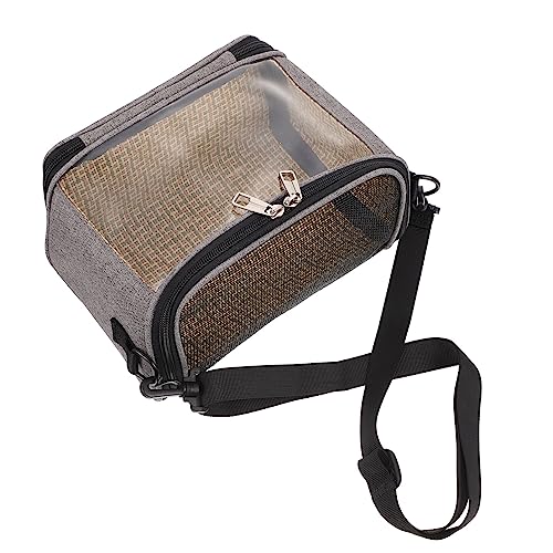 Housoutil 1 Stück Papageientasche Crossbody-Rucksack Vogelkäfige Leichter Rucksack Für Die Reise Nymphensittich Papageien Tragetaschen Klarer Behälter Hohe Kapazität Reisen PVC Tasche Käfig Housoutil 1 Stück Papageientasche Crossbody-Rucksack Vogelkäfige Leichter Rucksack Für Die Reise Nymphensittich Papageien Tragetaschen Klarer Behälter Hohe Kapazität Reisen PVC Tasche Käfig von Housoutil
