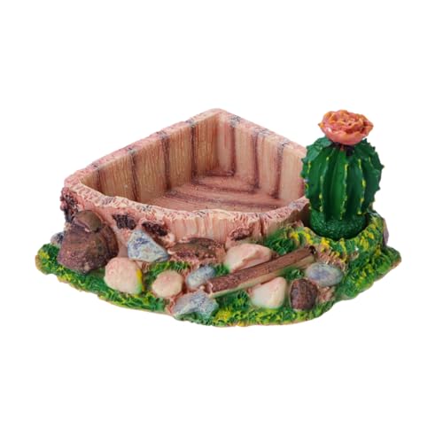 Housoutil Wassernapf Snack-napf Mit Frischem Futter Für Schildkröten Schildkröten Eidechsen Schlangen Spülmaschinenfest Housoutil Wassernapf Snack-napf Mit Frischem Futter Für Schildkröten Schildkröten Eidechsen Schlangen Spülmaschinenfest von Housoutil