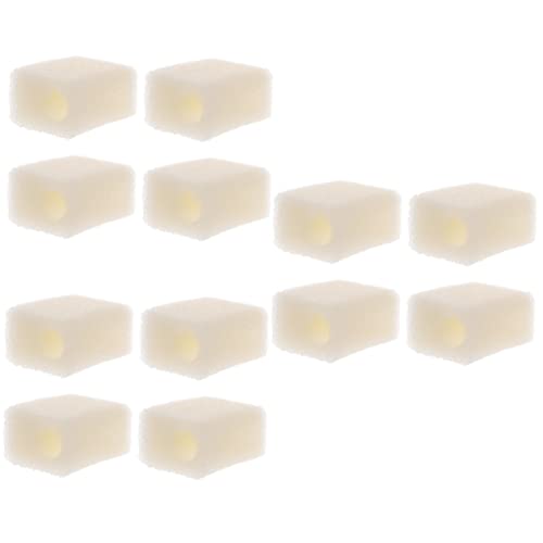 Housoutil 12 STK Filterwatte Für Aquarien Schwammfilter Für Aquarien Aquarienpads Ersatzschwamm Für Aquarien Filtermedien Für Aquarien Schwammpumpe Schwammmatte Aquarium von Housoutil