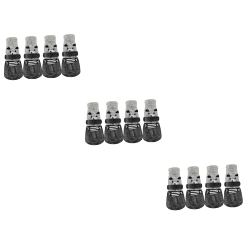 Housoutil 3er-Sets Nicht-Haustier-socken Für Hunde Und Katzen Aus Baumwolle – Doggie Sliers Cartoon-drucke Schwarz Größe 4 Stück * 3 Housoutil 3er-Sets Nicht-Haustier-socken Für Hunde Und Katzen Aus Baumwolle – Doggie Sliers Cartoon-drucke Schwarz Größe 4 Stück * 3 von Housoutil
