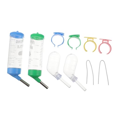 Housoutil 3er-Set Stilvolle Tier-wasserflaschen Für Haustiere Wie Hamster Und Meerschweinchen Kunststoff Zur Überwachung 4 Stück X 3 Housoutil 3er-Set Stilvolle Tier-wasserflaschen Für Haustiere Wie Hamster Und Meerschweinchen Kunststoff Zur Überwachung 4 Stück X 3 von Housoutil