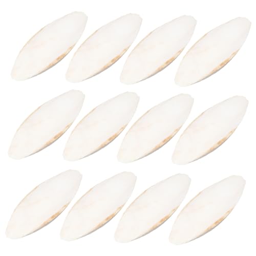 Housoutil Sittich 12St Cuttlefish Bowls for Birds Terrarium zubehör vogelsand vogelkäfig groß Hamster Spielzeug hamsterspielzeug Meerschweinchen Meeresschildkröte Fluch Wellensittich Gräten von Housoutil