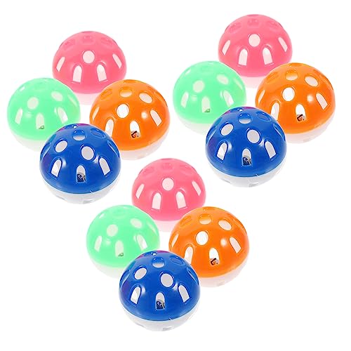 Housoutil 12st Hohle Glockenkugel Vogelfutterspielzeug Vogelglockenkugeln Vogelballspielzeug Lustiges Katzenspielzeug Nymphensittich-Spielzeug Vogelspielzeug Plastik Hängende Glocke Papagei Housoutil 12st Hohle Glockenkugel Vogelfutterspielzeug Vogelglockenkugeln Vogelballspielzeug Lustiges Katzenspielzeug Nymphensittich-Spielzeug Vogelspielzeug Plastik Hängende Glocke Papagei von Housoutil