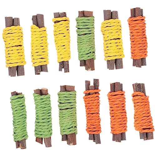 Housoutil Holzleiter Rotierende Treppe 12 Stücke Meerschweinchen Kauspielzeug Kleintier Beißstäbchen Heimtierbedarf Housoutil Holzleiter Rotierende Treppe 12 Stücke Meerschweinchen Kauspielzeug Kleintier Beißstäbchen Heimtierbedarf von Housoutil
